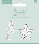 Crafter’s Companion Coastal Collection Stamp & Die - Under the Sea 