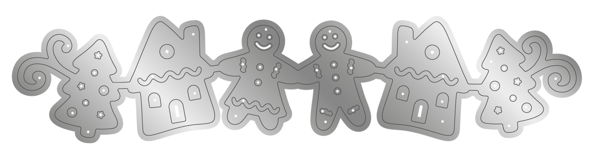 Crafter’s Companion Metal Die Edge’able - Gingerbread