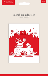 Crafter's Companion Metal Die Edge Set - On the Rooftops