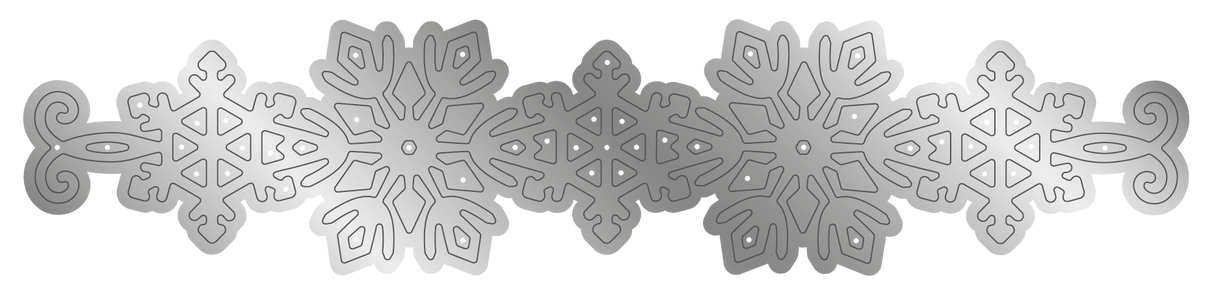Crafter’s Companion Metal Die - Snowflakes