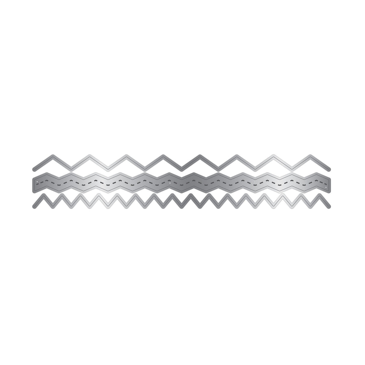 Crafters Companion Metal Die Edgeable - Zig Zag