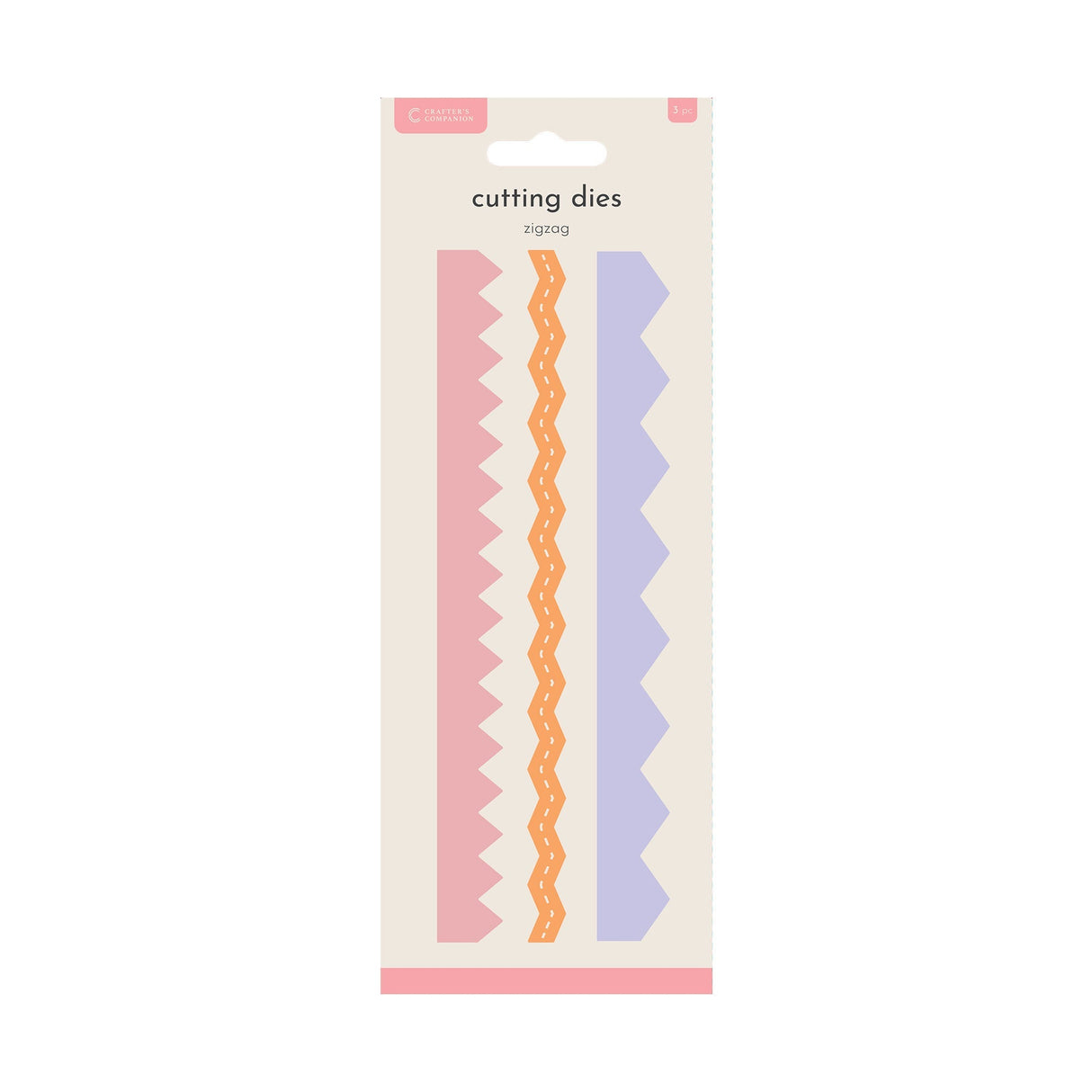Crafters Companion Metal Die Edgeable - Zig Zag