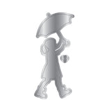 Crafters Companion Metal Die, Stamp & Stencil Set - Showered In Love