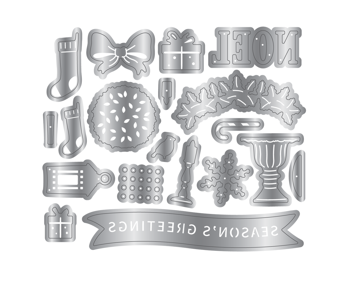 Crafter's Companion Metal Die - Christmas Accessories