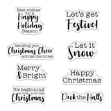 Crafters Companion Stamp & Die - Festive Camper