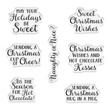 Crafters Companion Stamp & Die - Hot Chocolate