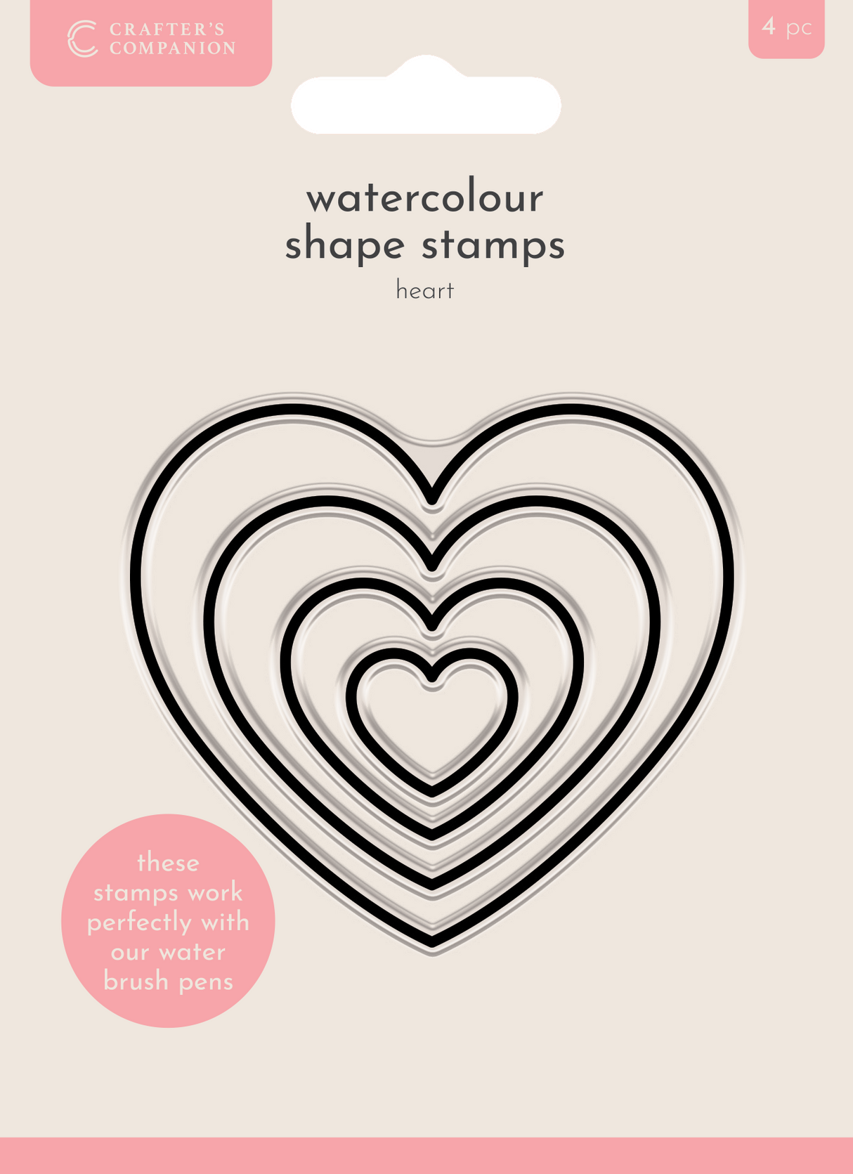 Crafter’s Companion Photopolymer Stamp - Heart