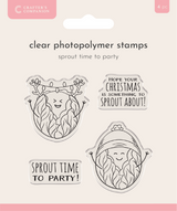 Crafter’s Companion Photopolymer Stamp - Sprout Time to Party 