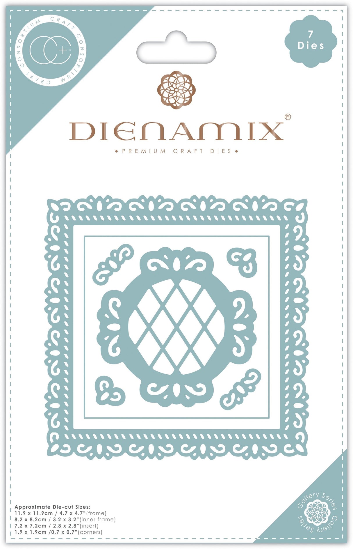 Ornate Square Die Set