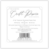 Craft Consortium Ink Drops - Sunset 6x6 Premium Paper Pad