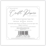 Craft Consortium Ink Drops - Organic - 6x6 Paper Pad