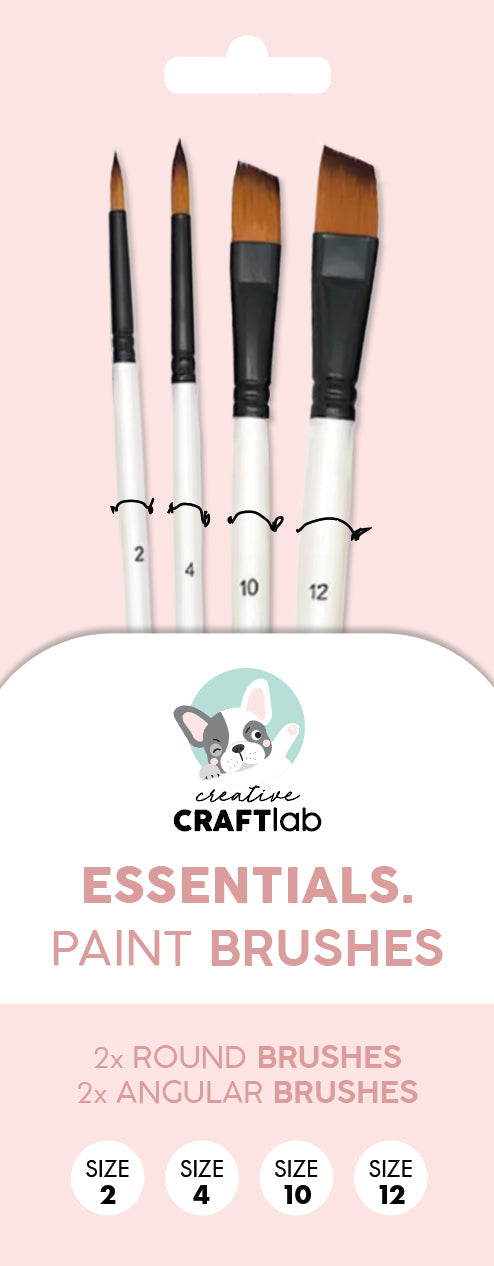 CCL Brushes Set Of 4 Essentials 4 Brushes