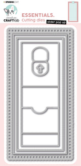 CCL Cutting Die Slider Pop Up Essentials 210x105x1mm 5 PC nr.234