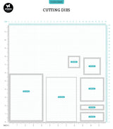 CCL Cutting Die Scalloped Square Essentials 150x107x1mm 1 PC nr.425