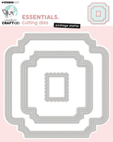 CCL Cutting Die Postage Stamp Essentials 8 PC