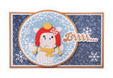 CCL Designer Paper Pad Hello Winter Friendz 210x148x9mm 24 Sheets