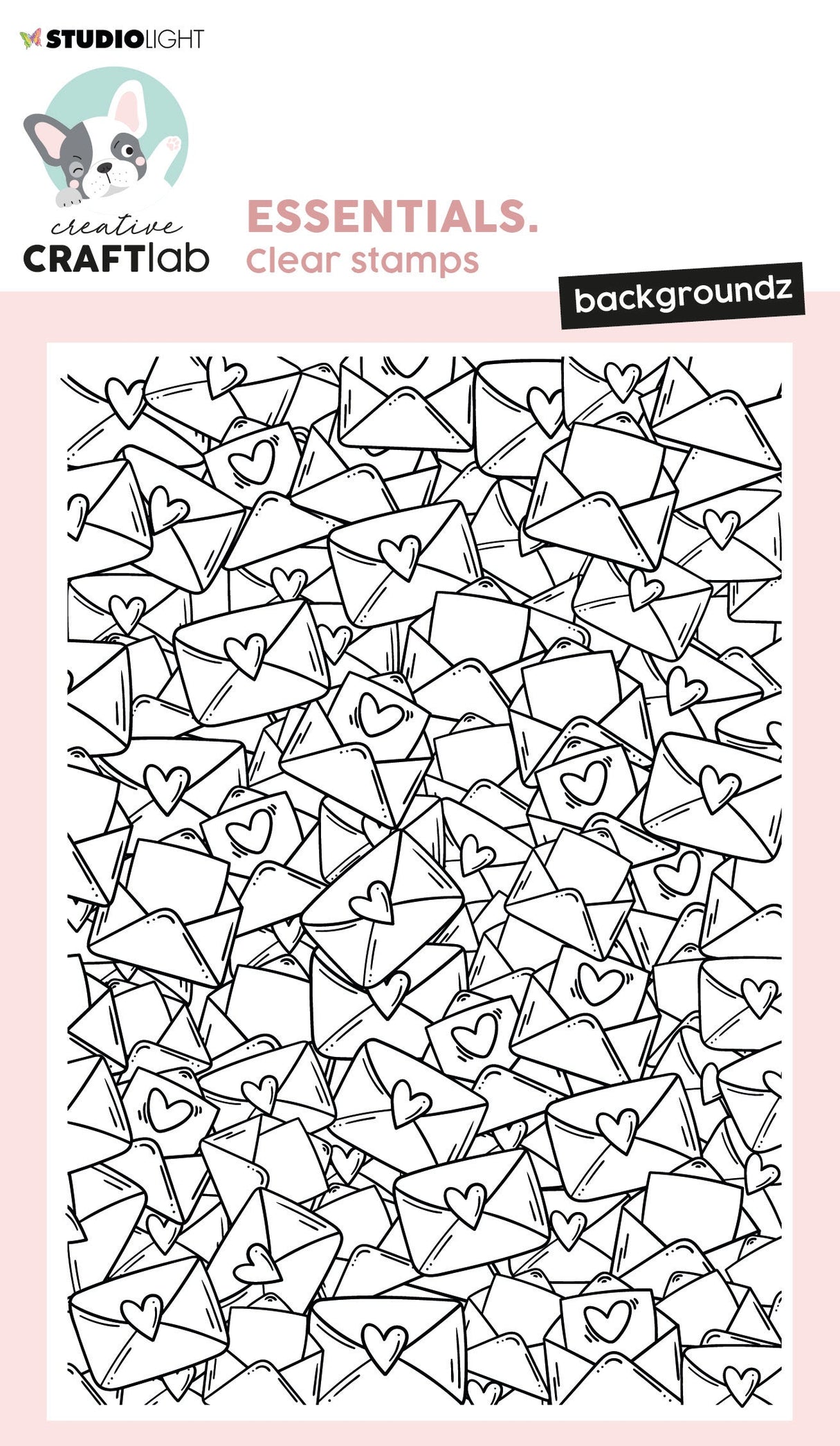 CCL Clear Stamp Backgroundz Essentials 148x105x3mm 1 PC nr.435