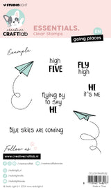 CCL Clear Stamp Going Places Essentials 148x105x4mm 22 PC nr.582