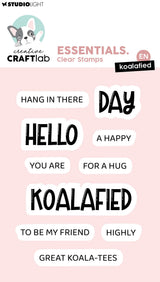 CCL Clear Stamps Koalified Essentials