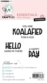CCL Clear Stamps Koalified Essentials