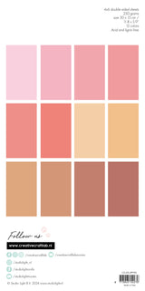 CCL Unicolor Paper Pad Sweet As A Peach Essentials 24 SH