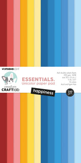 CCL Unicolor Paper Pad Happiness Essentials 24 Sheets