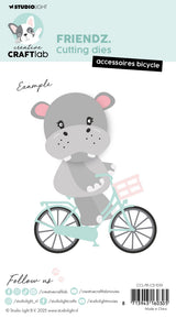 CCL Cutting Die Accessoires Bicycle Friendz 5 Pieces