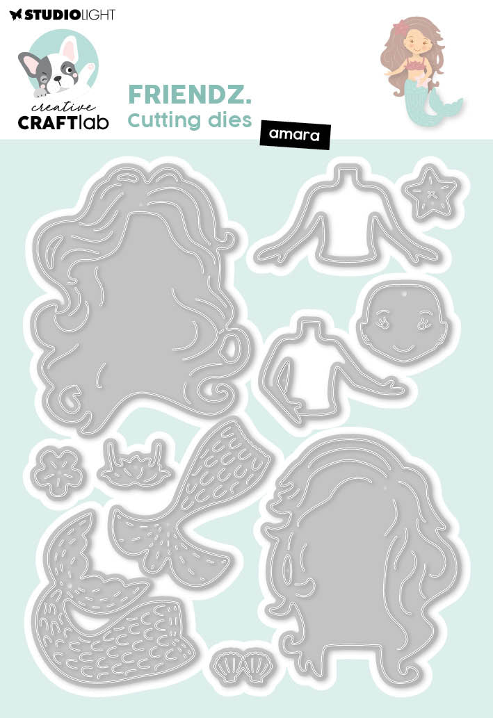 CCL Cutting Die Amara Friendz 11 Pieces