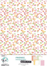 CCL Paper Bundle Of Joy Assortment Set Friendz 210x297x3mm 12 SH nr.01
