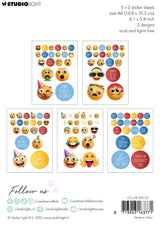 CCL Stickers Smile Please Friendz 15 Sheets