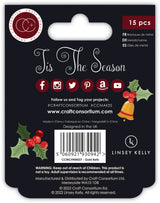 Craft Consortium Tis the Season - Metal Charms - Gold Bells