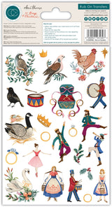 Craft Consortium 12 Days Of Christmas - Rub-Ons