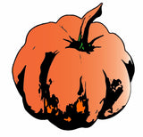 Frog's Whiskers Ink Stamp - Abstract Pumpkin