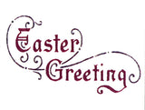 Frog's Whiskers Ink Stamp - Easter Greeting