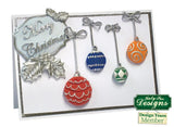Christmas Baubles Silicone Mould