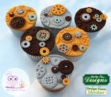 Cogs & Wheels Silicone Mould