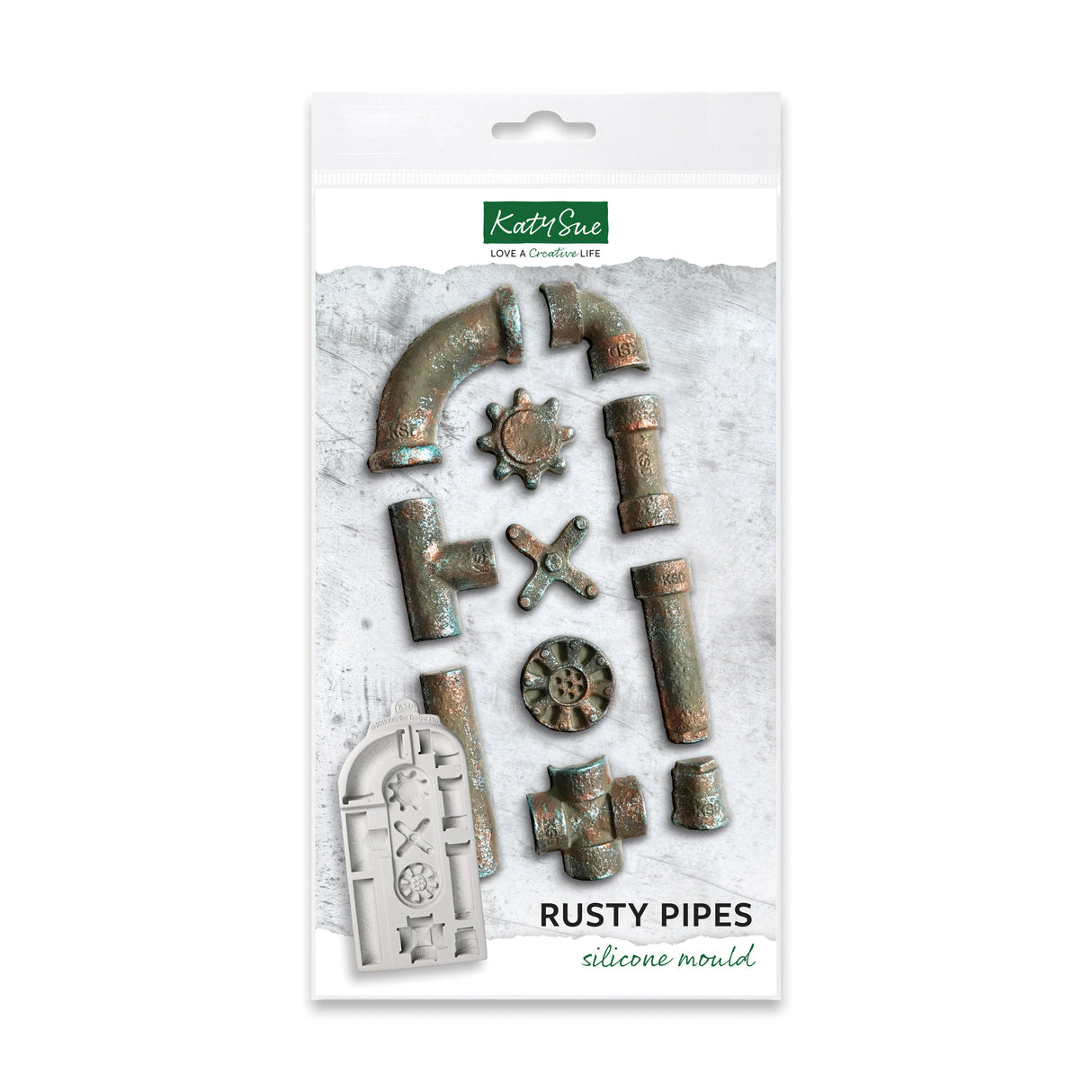 Rusty Pipes Silicone Mould