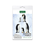 Penguin Family Silicone Mould