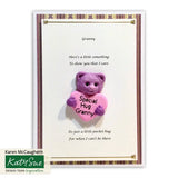 Teddy with Heart Silicone Mould