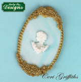 Oval Cameo & Oval Frame Silicone Mould