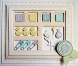 New Arrival Collection Stork and Baby Die