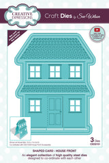 Creative Expressions Sue Wilson Shaped Cards House Front Craft Die