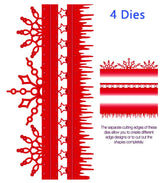 Festive Collection Snowflake Edger