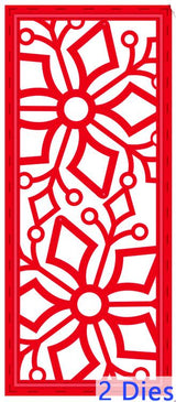 Festive Collection Stitched Snowflake Striplet