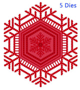 Festive Collection Lace Snowflake Frame