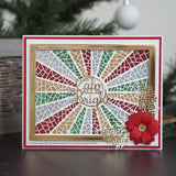 Dies by Sue Wilson Festive Mosaic Ray Background