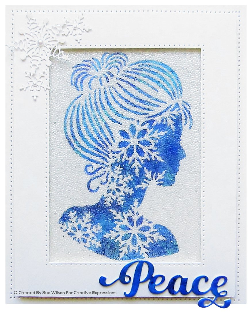 Dies by Sue Wilson Festive Deco Trees Background