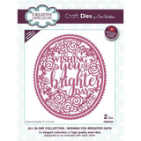 Sue Wilson All In One  Wishing You Brighter Days Craft Die