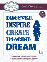 Expressions Collection Inspirational Words Die