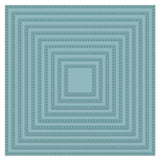 Noble Double Pierced Squares - Set B Die